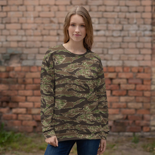 American Tiger Stripe Multi-terrain CAMO Unisex Sweatshirt - Sweatshirts