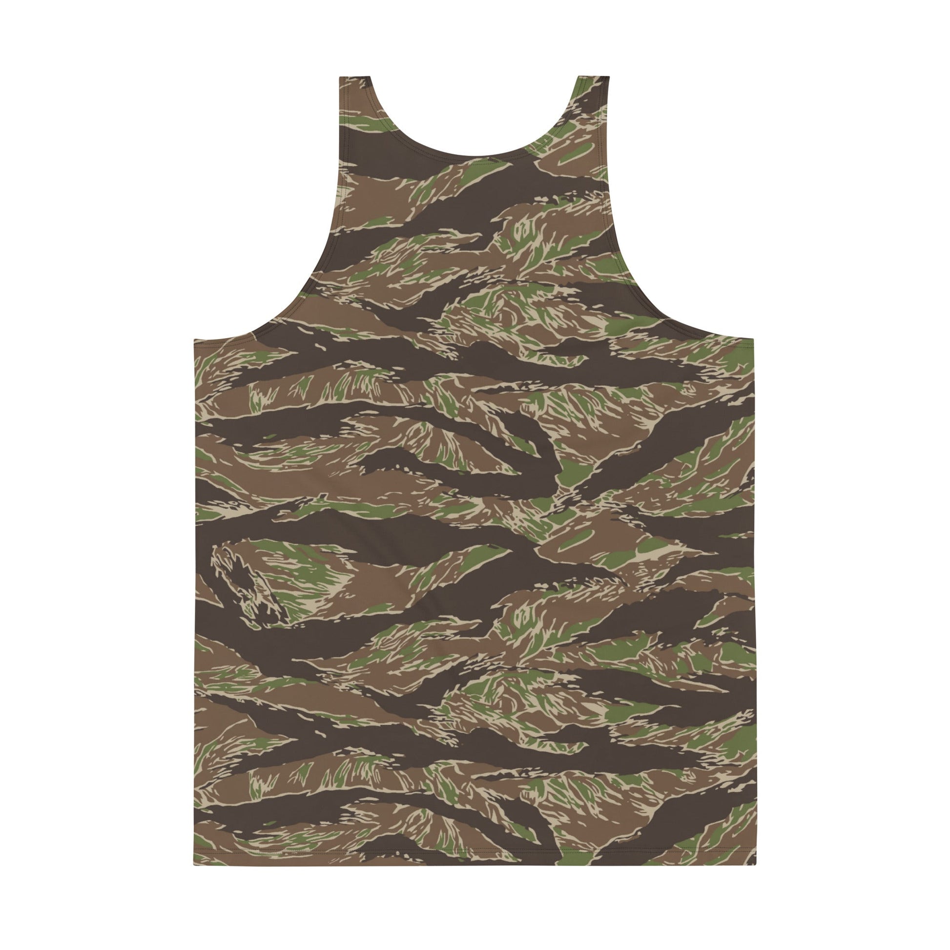 American Tiger Stripe Multi-terrain CAMO Unisex Tank Top - Tops