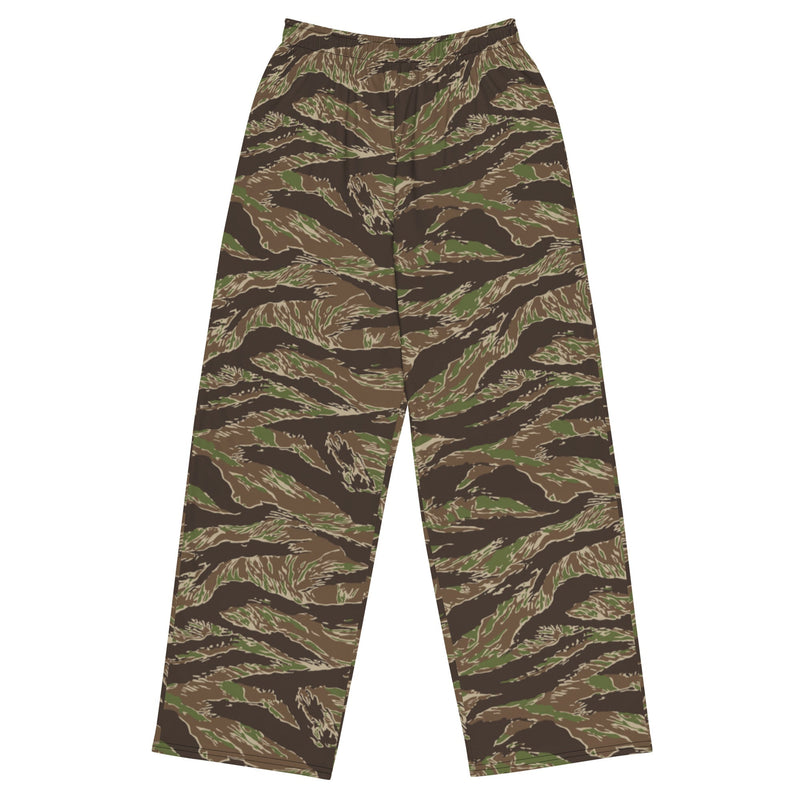 Tiger Stripe Multi-terrain CAMO Unisex Wide-Leg Leisure Pants - 2XS