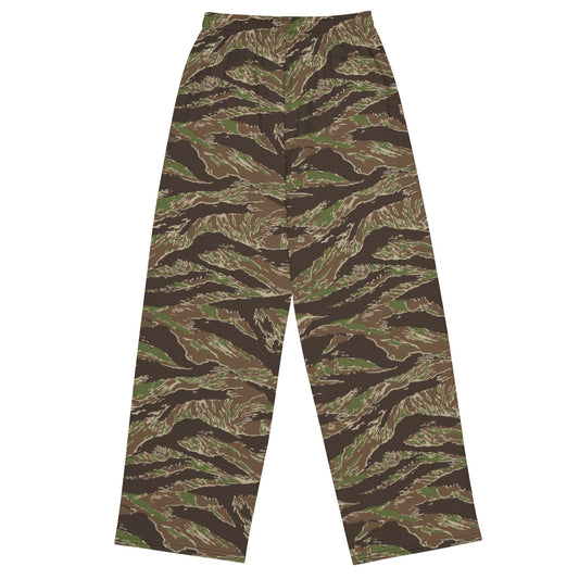 American Tiger Stripe Multi-terrain CAMO unisex wide-leg pants - Wide-leg Pants