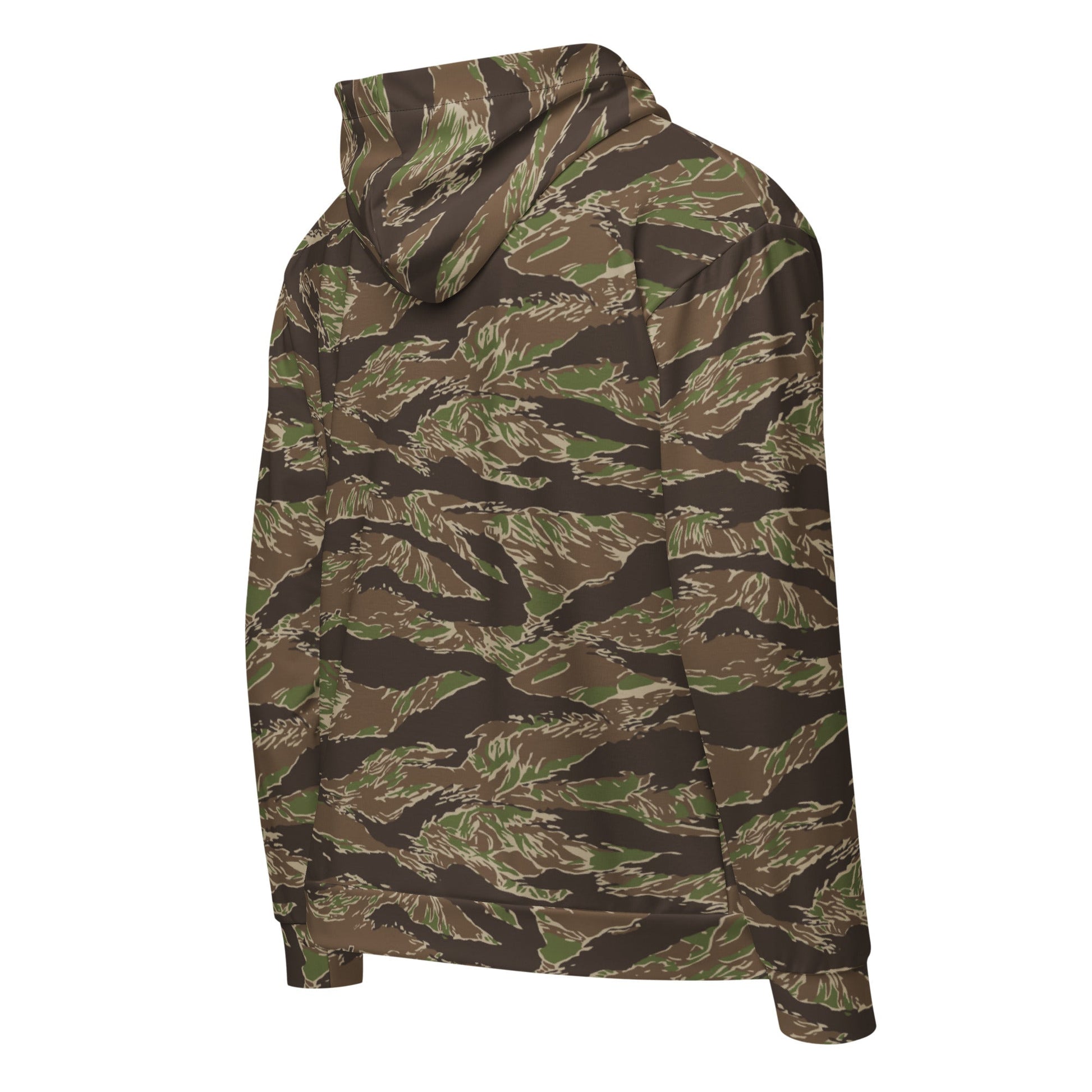 American Tiger Stripe Multi-terrain CAMO Unisex zip hoodie - Zip Hoodies