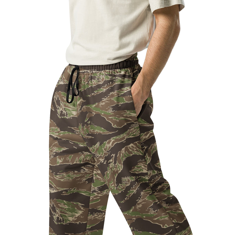Tiger Stripe Multi-terrain CAMO Unisex Wide-Leg Joggers
