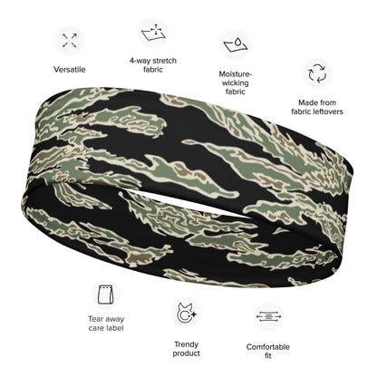 American Tiger Stripe OPFOR Sparse CAMO Headband - L - Headband