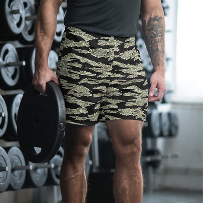 American Tiger Stripe OPFOR Sparse CAMO Men’s Athletic Shorts - XS
