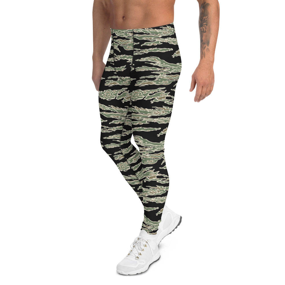 American Tiger Stripe OPFOR Sparse CAMO Men’s Leggings - Mens