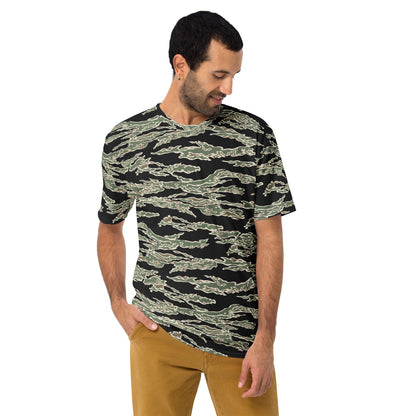 American Tiger Stripe OPFOR Sparse CAMO Men’s T-shirt - Mens T-Shirt