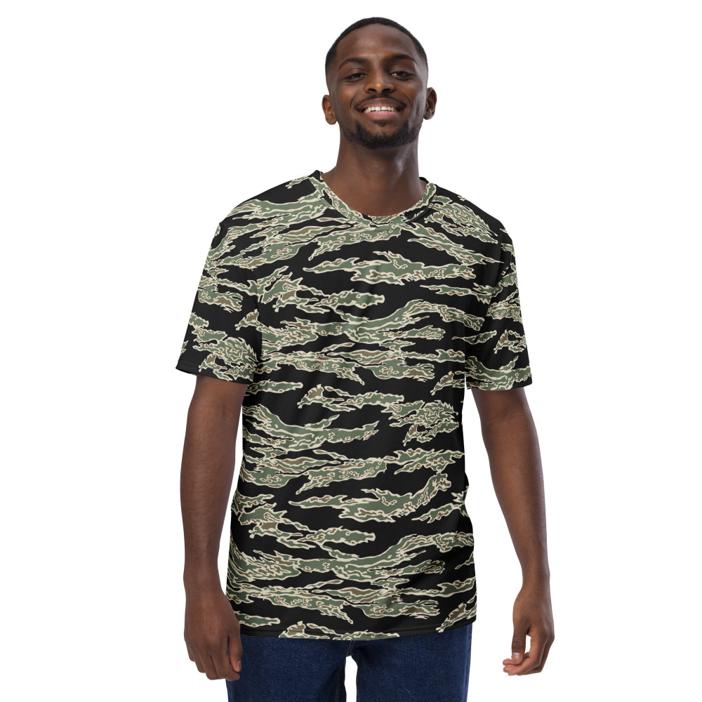 American Tiger Stripe OPFOR Sparse CAMO Men’s T-shirt - Mens T-Shirt