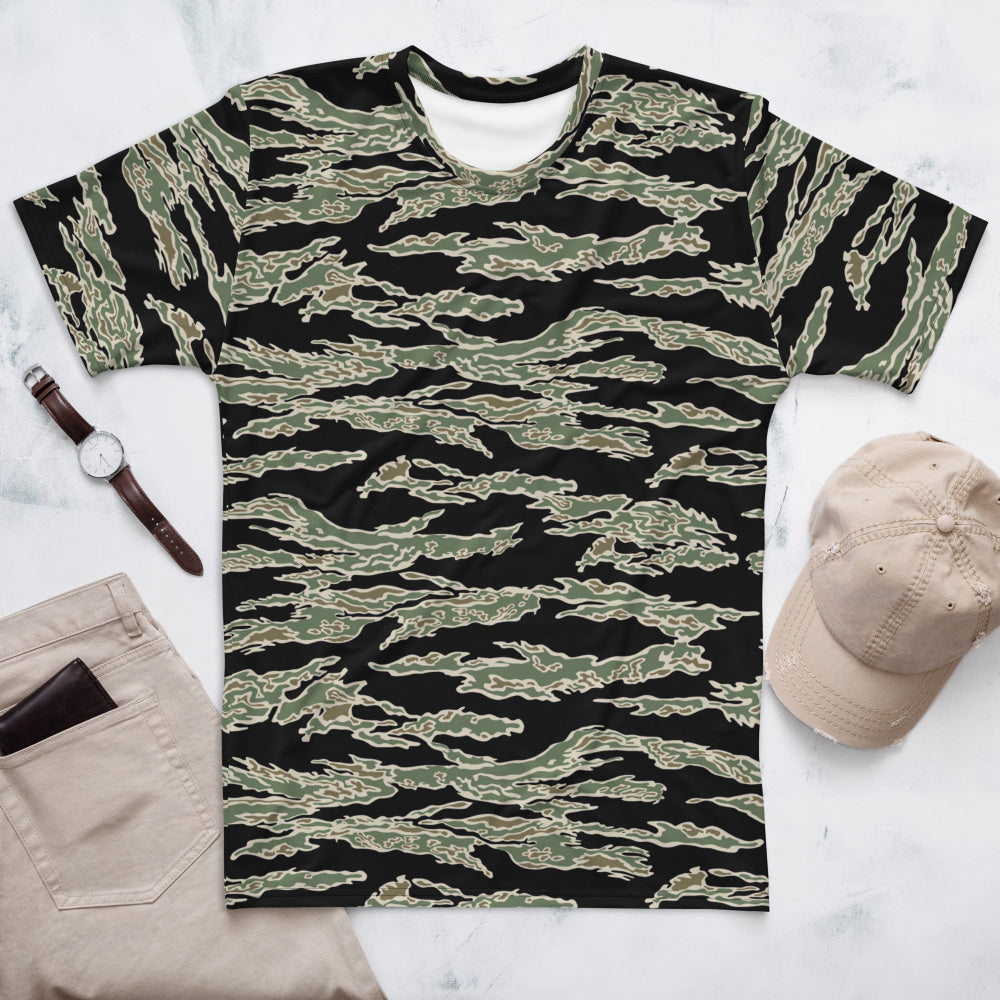 American Tiger Stripe OPFOR Sparse CAMO Men’s T-shirt - XS - Mens T-Shirt