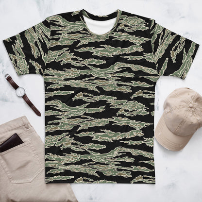 American Tiger Stripe OPFOR Sparse CAMO Men’s T-shirt - XS - Mens T-Shirt