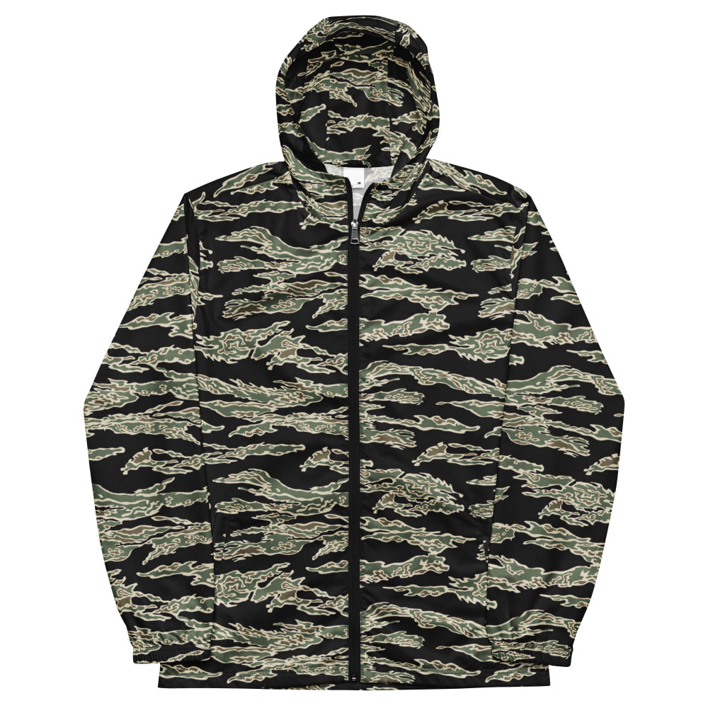 American Tiger Stripe OPFOR Sparse CAMO Men’s windbreaker - Mens Windbreaker