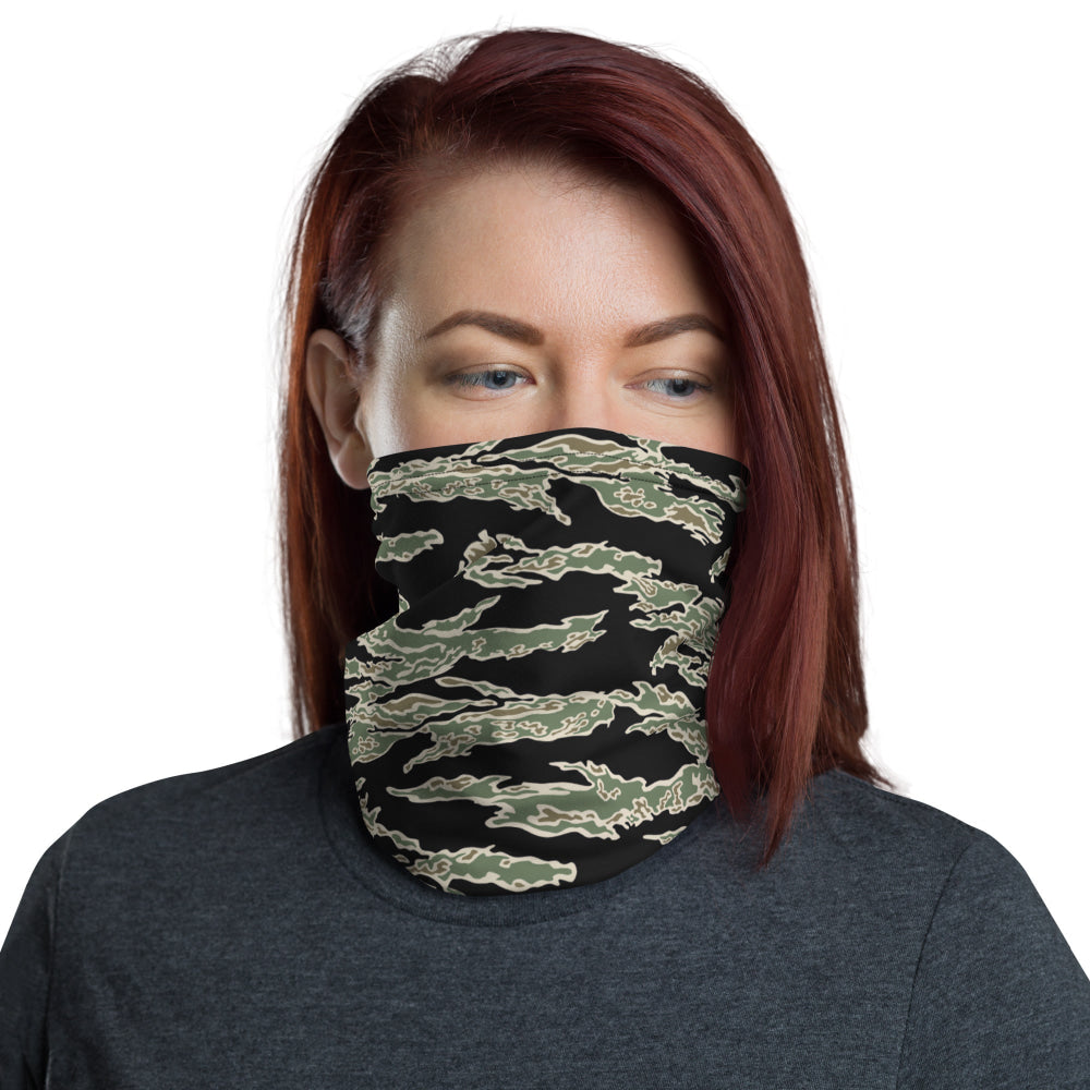 American Tiger Stripe OPFOR Sparse CAMO Neck Gaiter