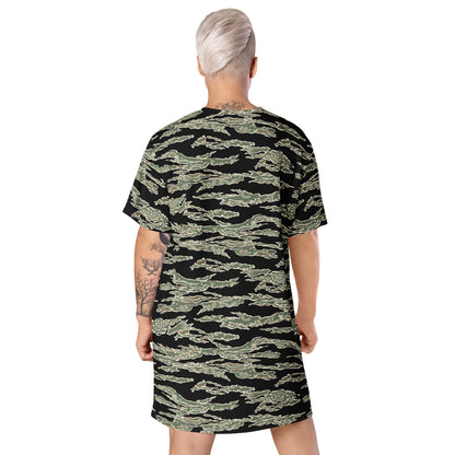 American Tiger Stripe OPFOR Sparse CAMO T-shirt dress - Womens T-Shirt Dress