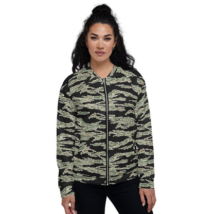 American Tiger Stripe OPFOR Sparse CAMO Unisex Bomber Jacket