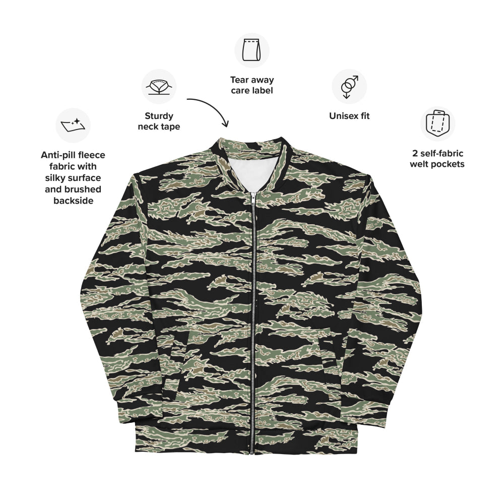 American Tiger Stripe OPFOR Sparse CAMO Unisex Bomber Jacket