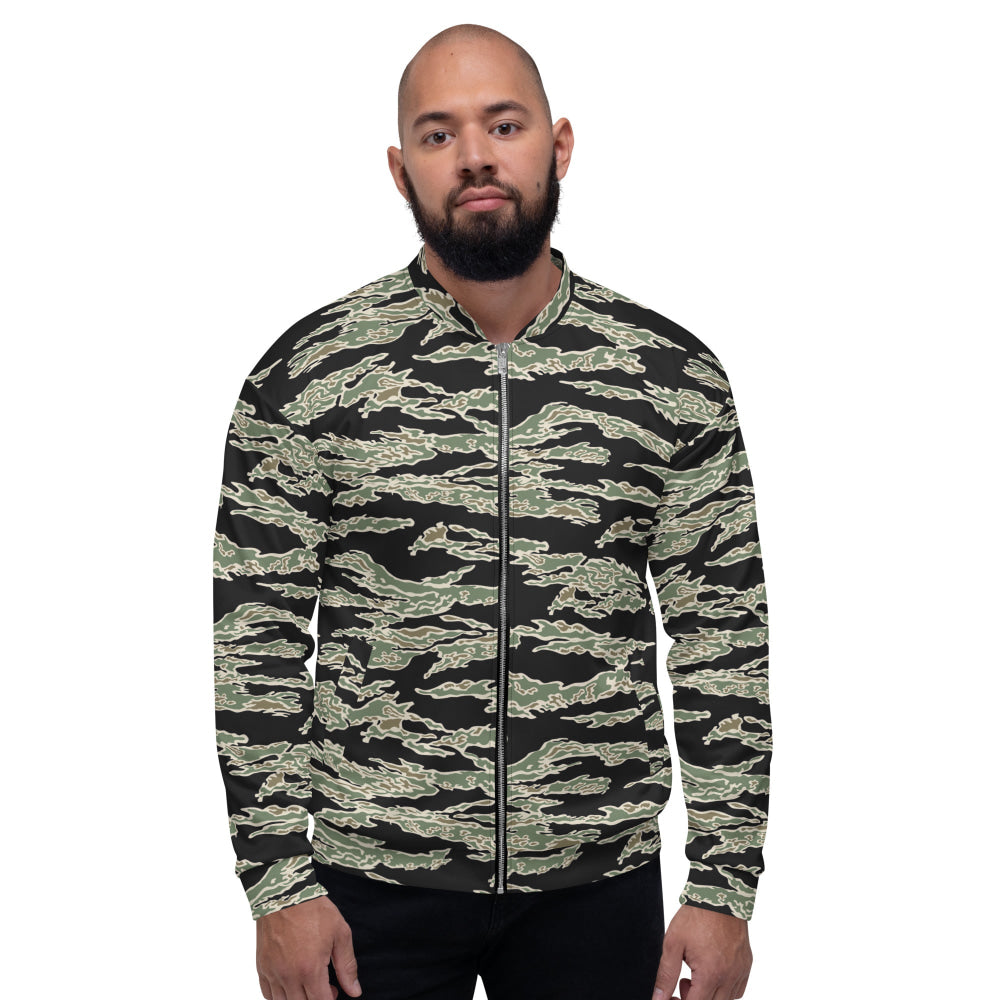 American Tiger Stripe OPFOR Sparse CAMO Unisex Bomber Jacket