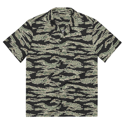 American Tiger Stripe OPFOR Sparse CAMO Unisex button shirt - 2XS - Button Shirt