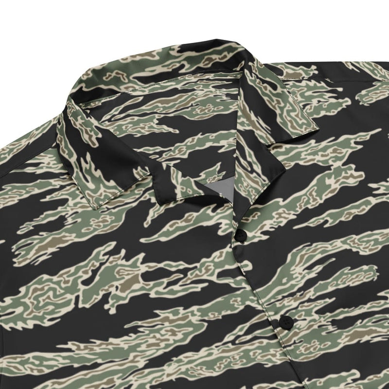 American Tiger Stripe OPFOR Sparse CAMO Unisex button shirt