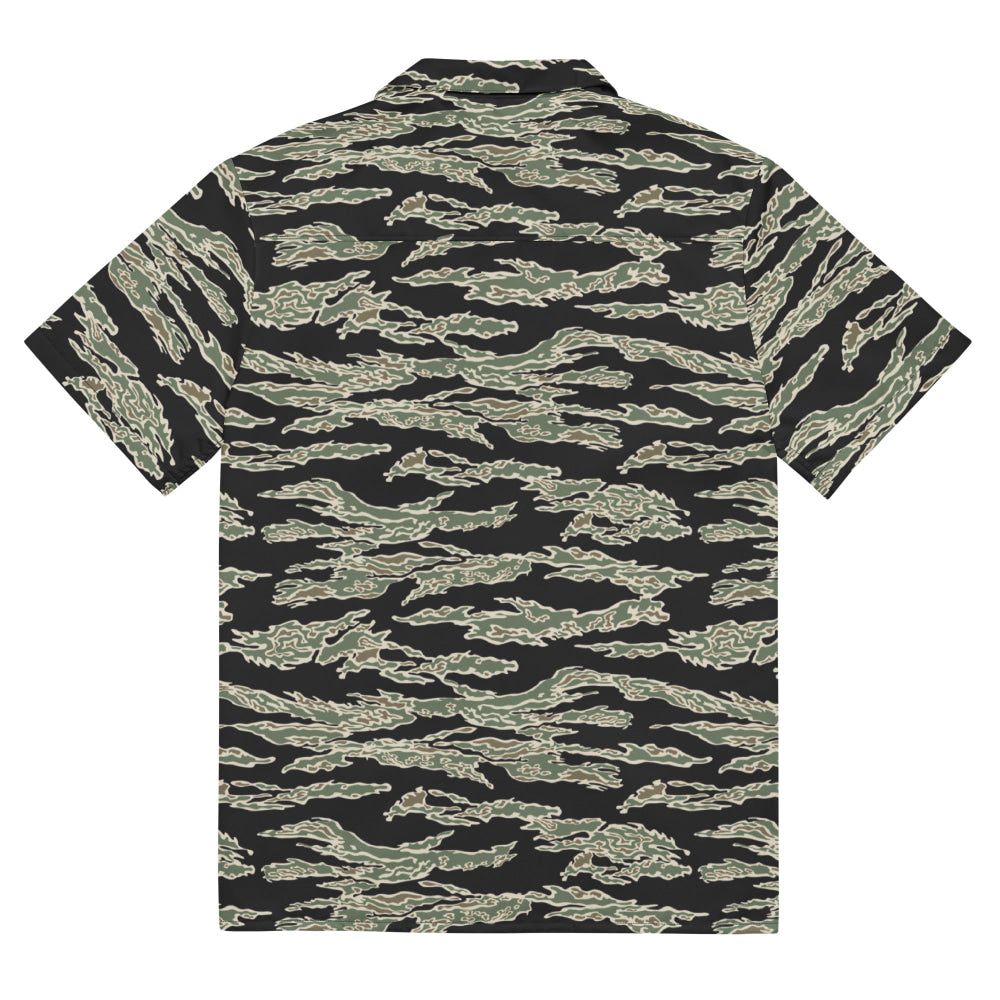 American Tiger Stripe OPFOR Sparse CAMO Unisex button shirt - Button Shirt