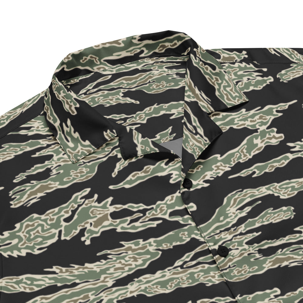 American Tiger Stripe OPFOR Sparse CAMO Unisex button shirt - Button Shirt