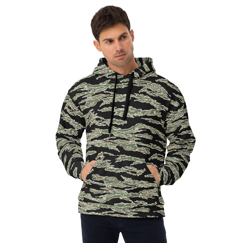 American Tiger Stripe OPFOR Sparse CAMO Unisex Hoodie - 2XS