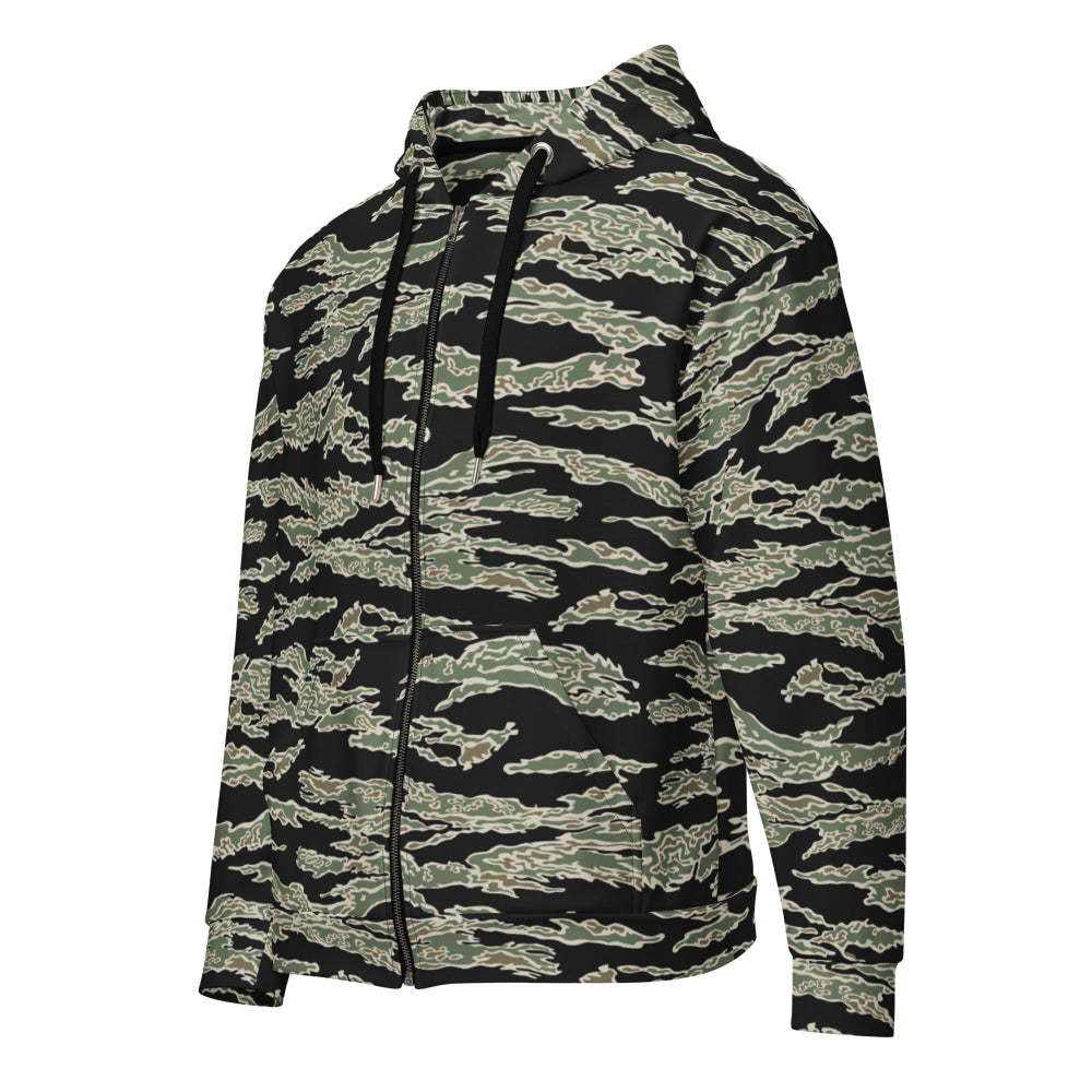 American Tiger Stripe OPFOR Sparse CAMO Unisex zip hoodie - Zip Hoodie