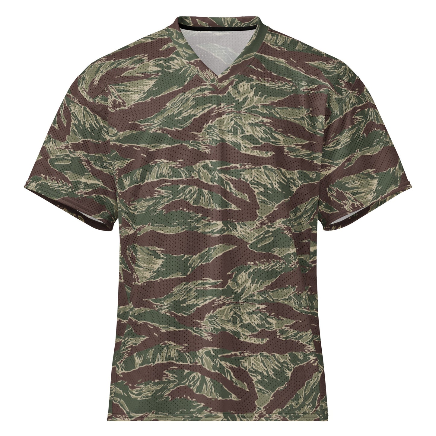 American Tiger Stripe Ridgeback CAMO Unisex Football Jersey - 2XS