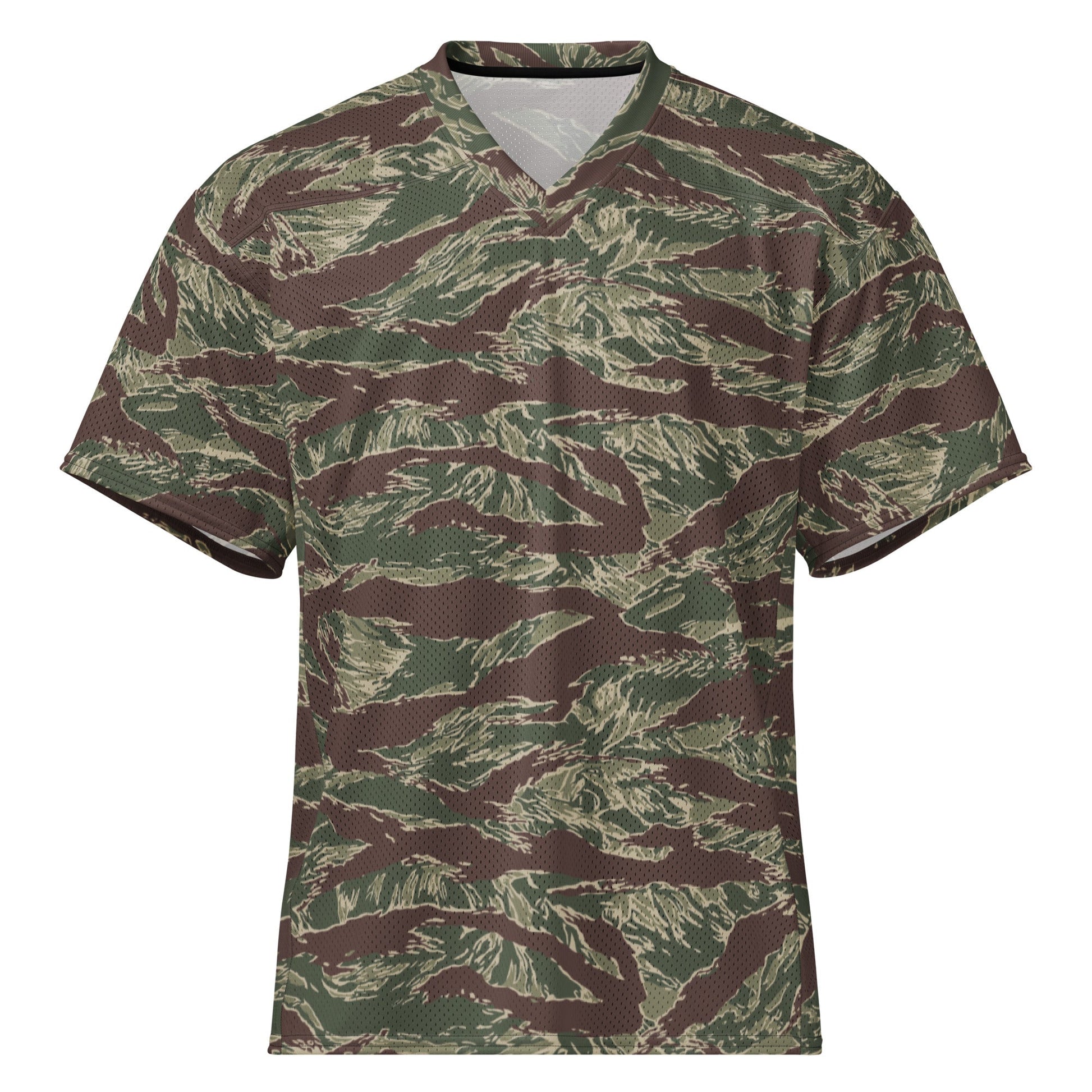 American Tiger Stripe Ridgeback CAMO Unisex Football Jersey - 2XS