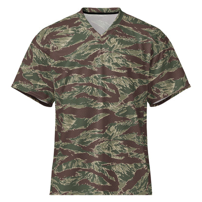 American Tiger Stripe Ridgeback CAMO Unisex Football Jersey - 2XS