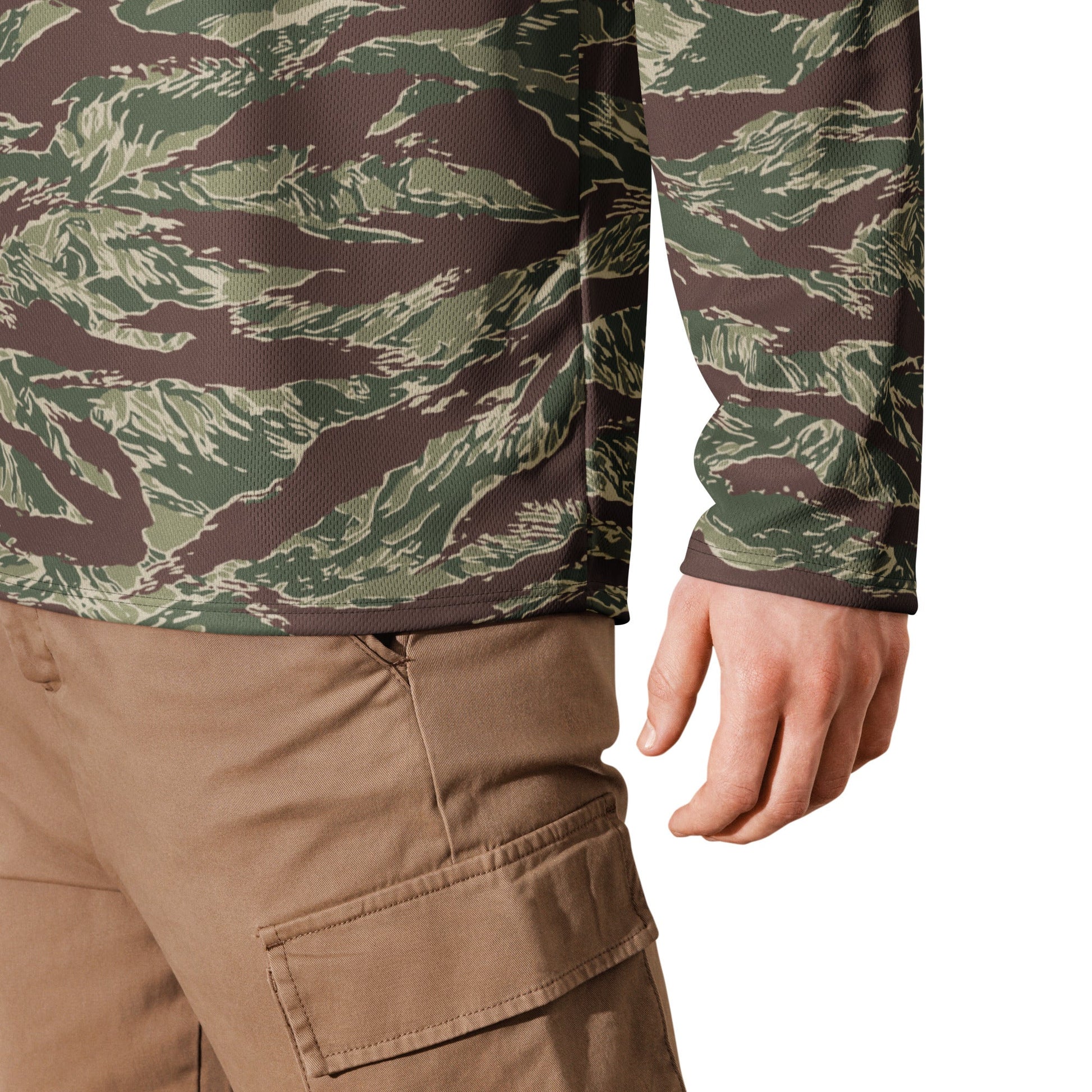 American Tiger Stripe Ridgeback CAMO hockey fan jersey - Hockey Jerseys