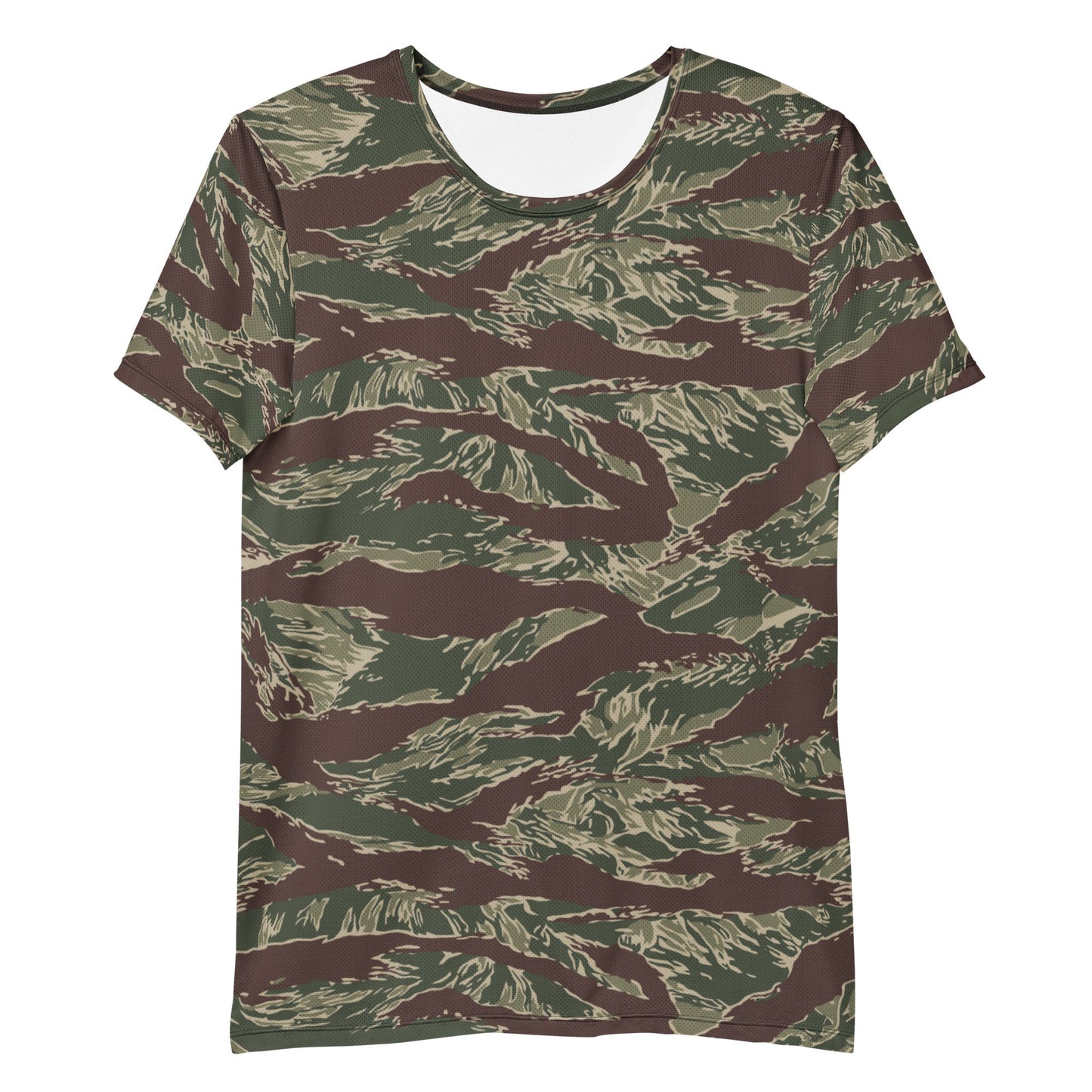 American Tiger Stripe Ridgeback CAMO Mens athletic t-shirt - Athletic T-Shirts