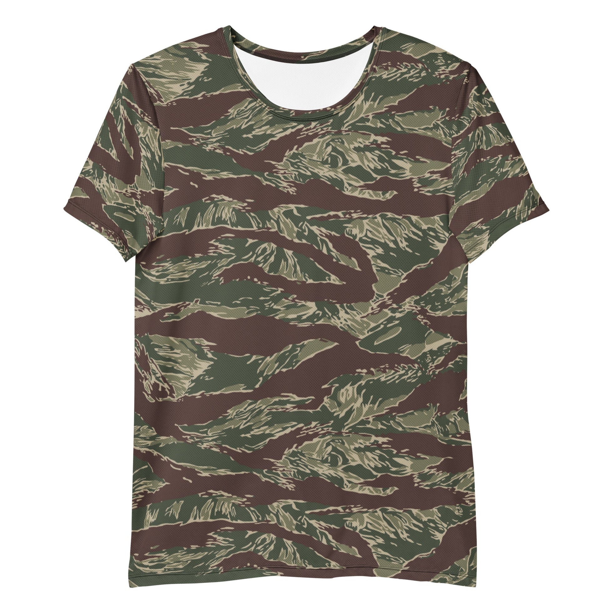 American Tiger Stripe Ridgeback CAMO Mens athletic t-shirt - Athletic T-Shirts