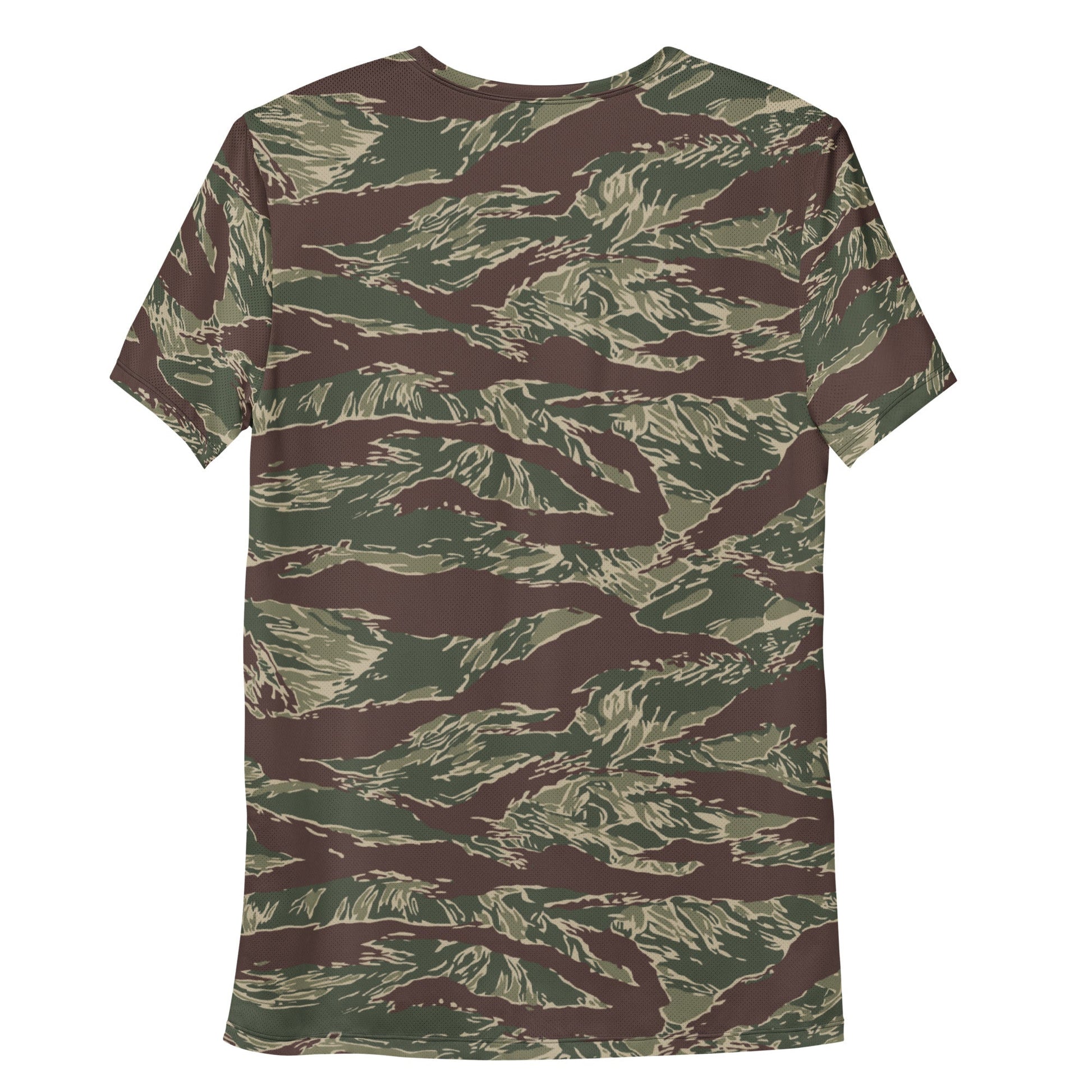 American Tiger Stripe Ridgeback CAMO Mens athletic t-shirt - Athletic T-Shirts