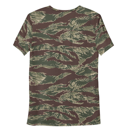 American Tiger Stripe Ridgeback CAMO Mens athletic t-shirt - Athletic T-Shirts