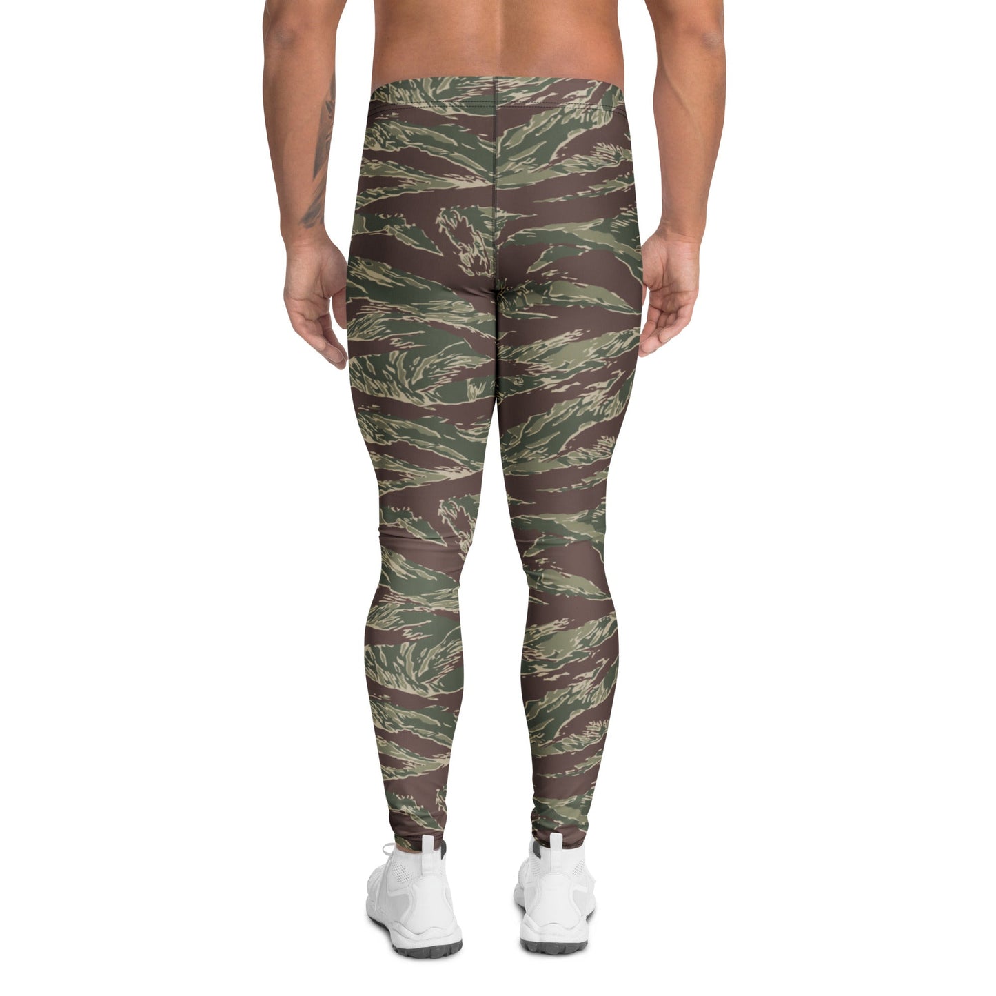 American Tiger Stripe Ridgeback CAMO Mens Leggings