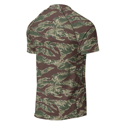 American Tiger Stripe Ridgeback CAMO Mens Short-Sleeve Rash Guard - Short-sleeve Guards