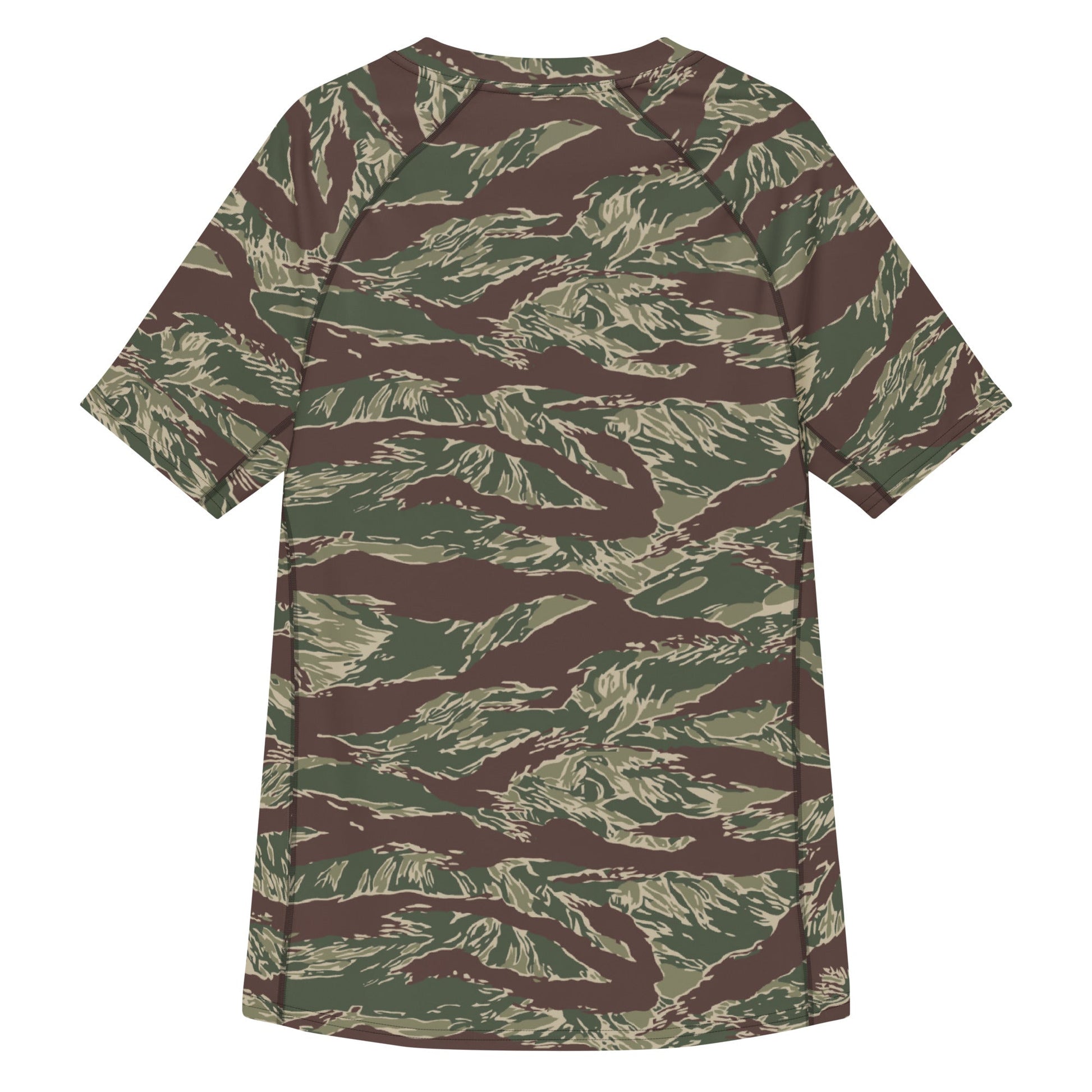 American Tiger Stripe Ridgeback CAMO Mens Short-Sleeve Rash Guard - Short-sleeve Guards