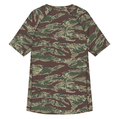 American Tiger Stripe Ridgeback CAMO Mens Short-Sleeve Rash Guard - Short-sleeve Guards