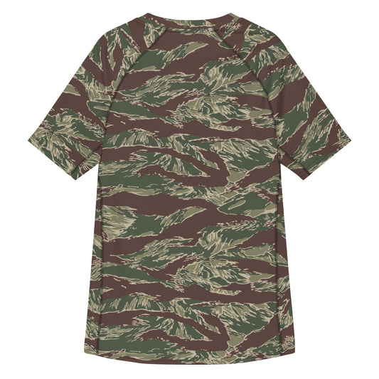 American Tiger Stripe Ridgeback CAMO Mens Short-Sleeve Rash Guard - Short-sleeve Guards