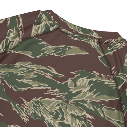 American Tiger Stripe Ridgeback CAMO Mens Short-Sleeve Rash Guard - Short-sleeve Guards