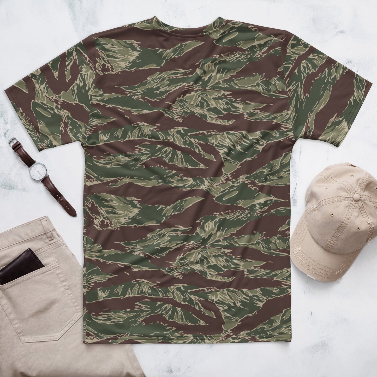 American Tiger Stripe Ridgeback CAMO Mens t-shirt - T-Shirts
