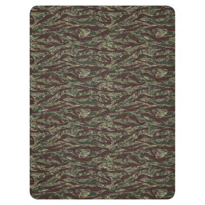 American Tiger Stripe Ridgeback CAMO Sherpa blanket - Blankets