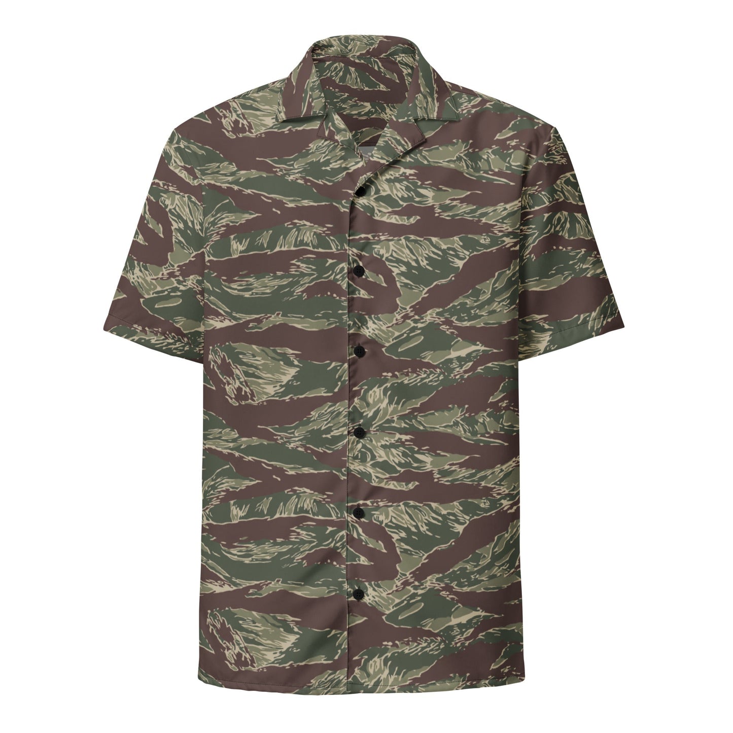 American Tiger Stripe Ridgeback CAMO Unisex button shirt - Button Shirts