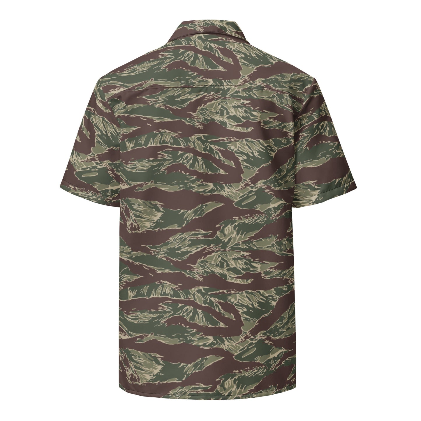 American Tiger Stripe Ridgeback CAMO Unisex button shirt - Button Shirts