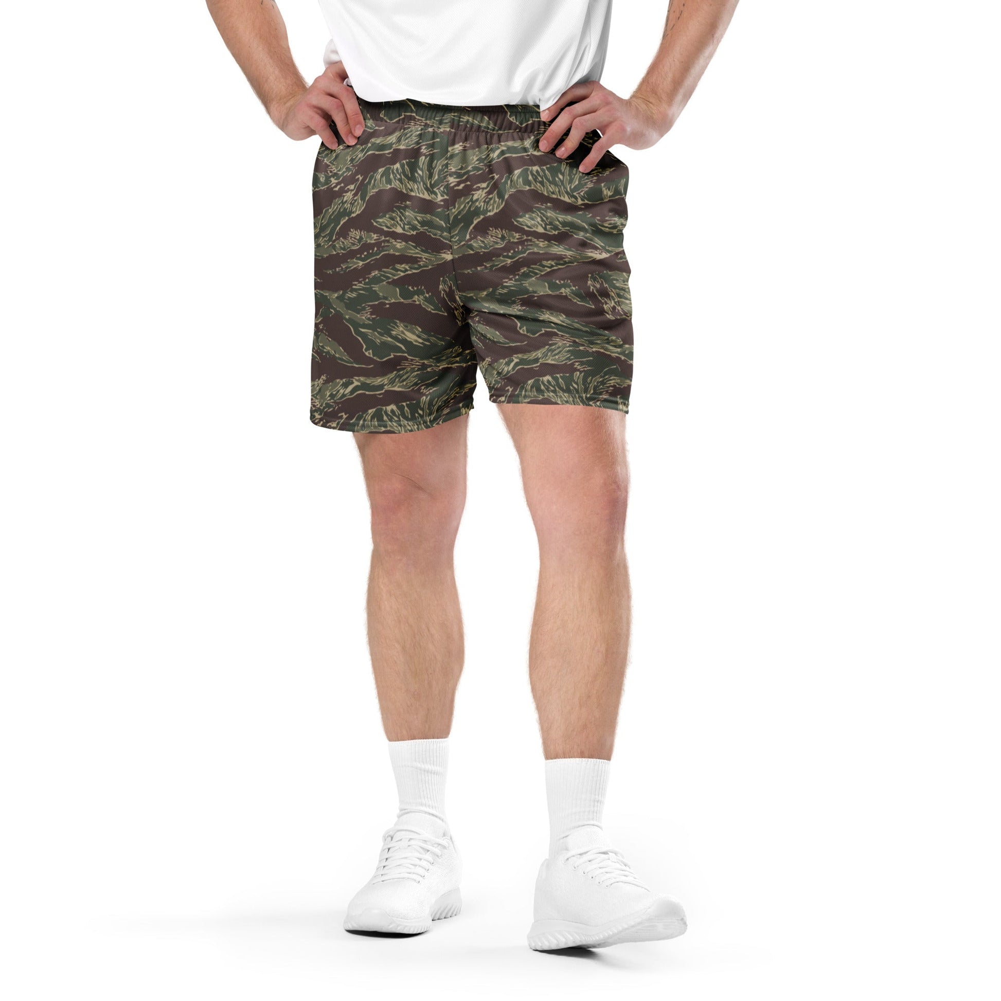 American Tiger Stripe Ridgeback CAMO Unisex mesh shorts - Mesh Shorts