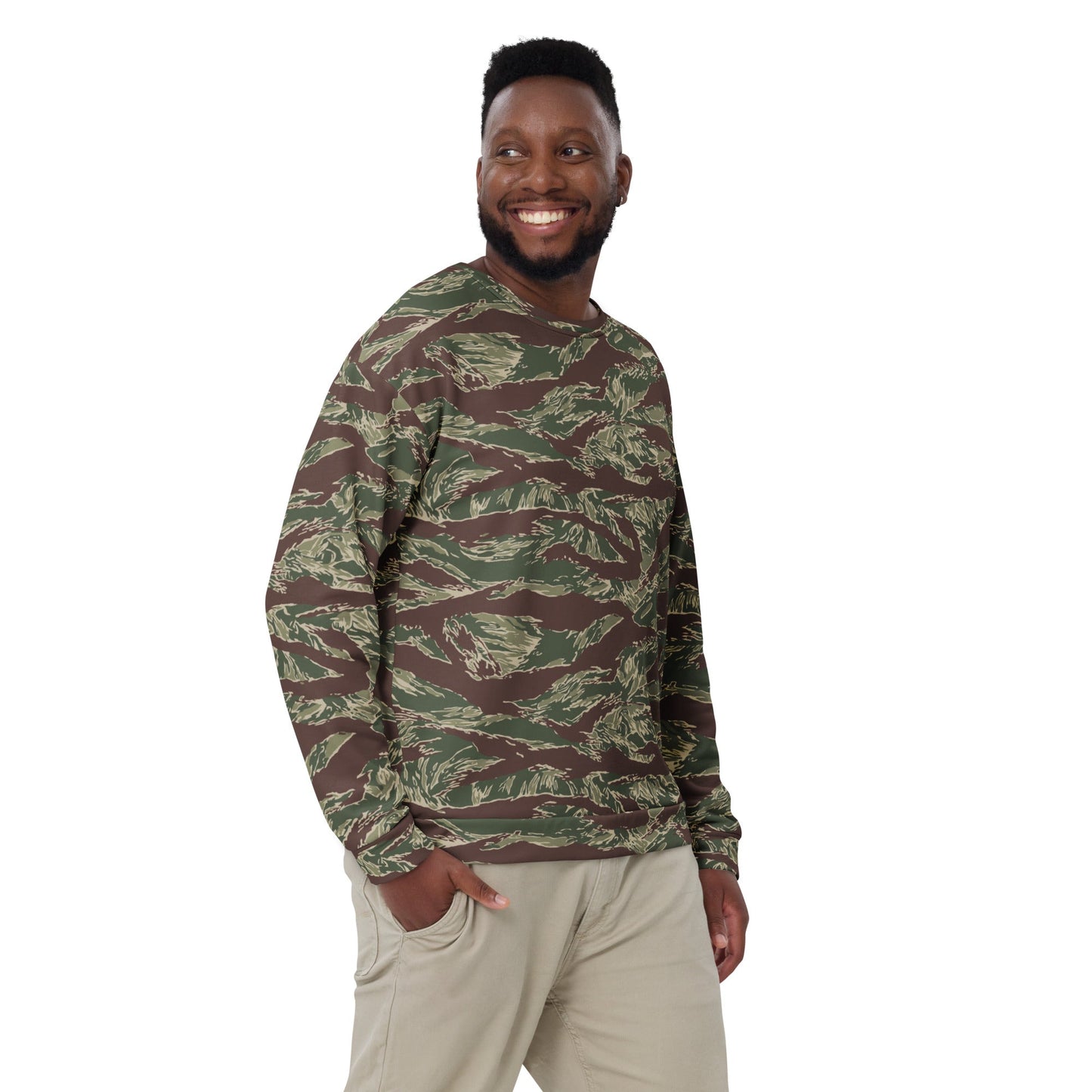 American Tiger Stripe Ridgeback CAMO Unisex Sweatshirt - Sweatshirts