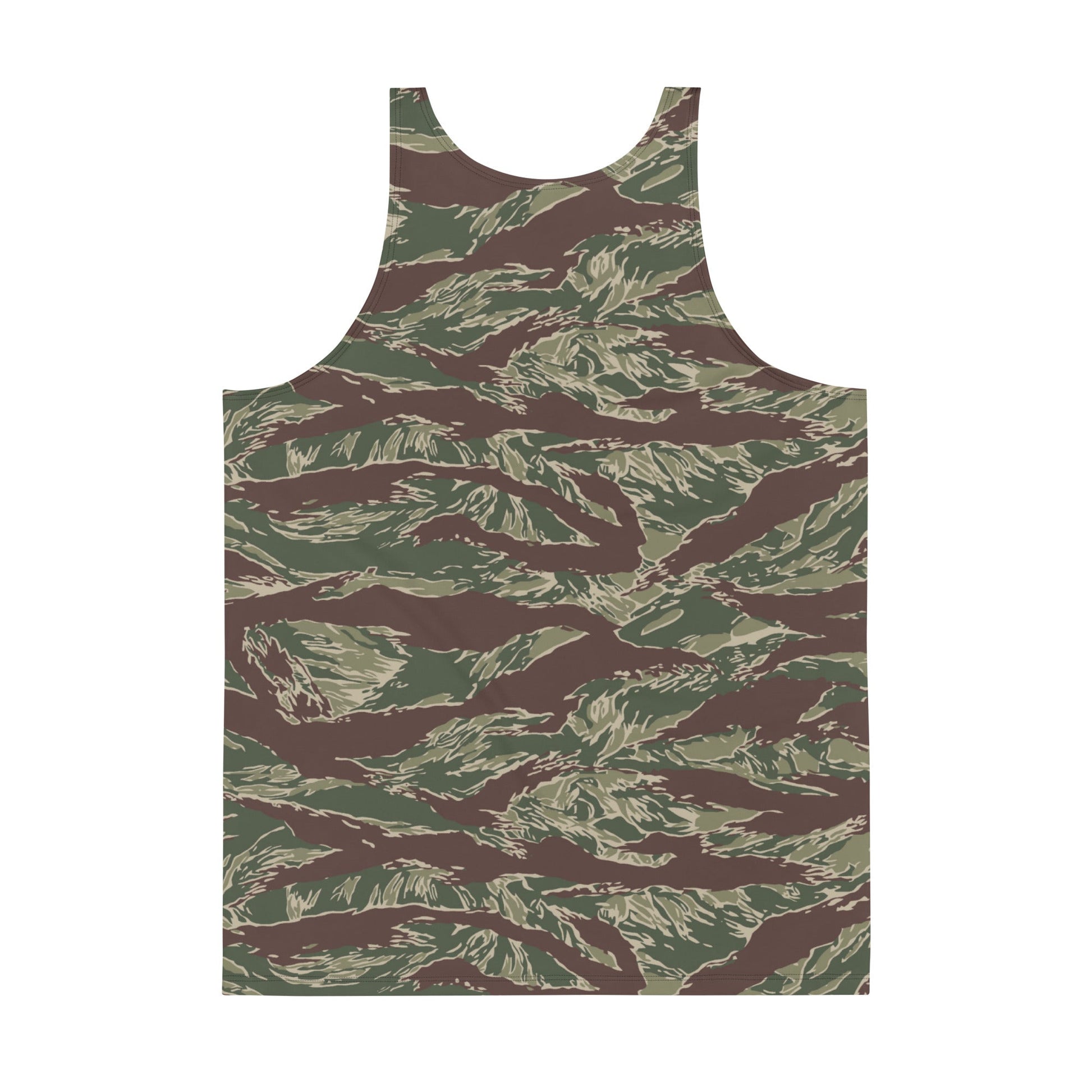 American Tiger Stripe Ridgeback CAMO Unisex Tank Top - Tops