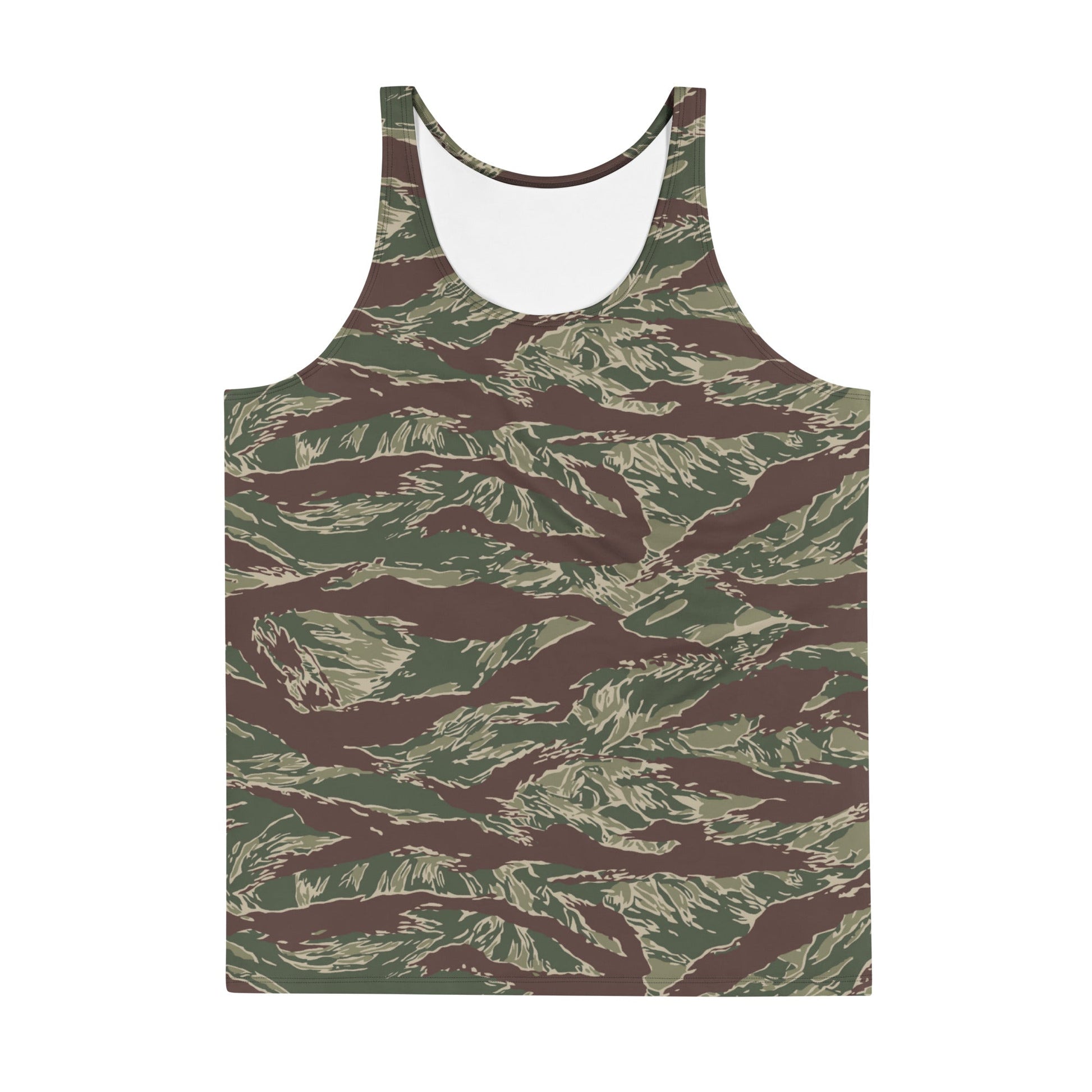 American Tiger Stripe Ridgeback CAMO Unisex Tank Top - Tops