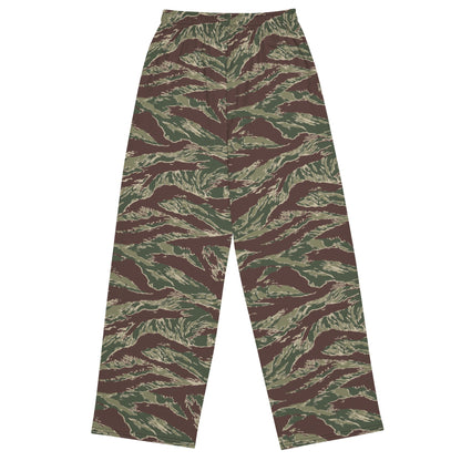 American Tiger Stripe Ridgeback CAMO unisex wide-leg pants - Wide-leg Pants