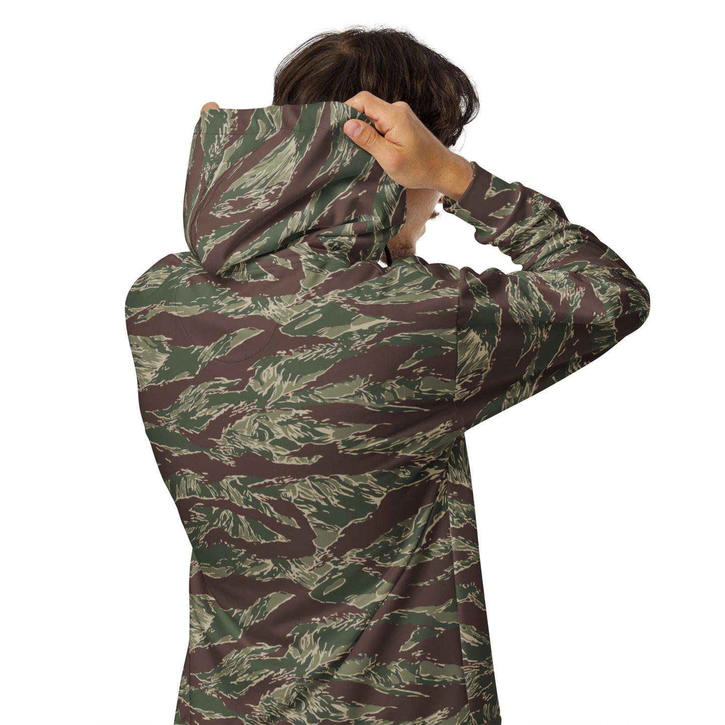 American Tiger Stripe Ridgeback CAMO Unisex zip hoodie - Zip Hoodies