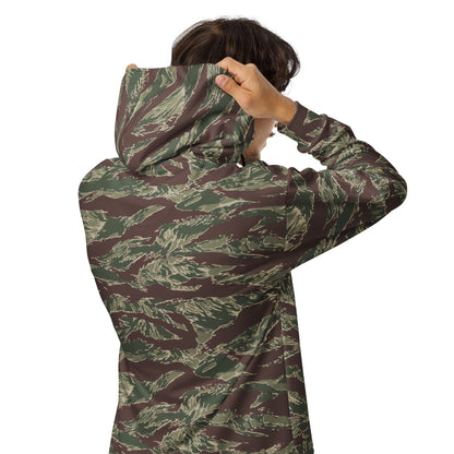 American Tiger Stripe Ridgeback CAMO Unisex zip hoodie - Zip Hoodies